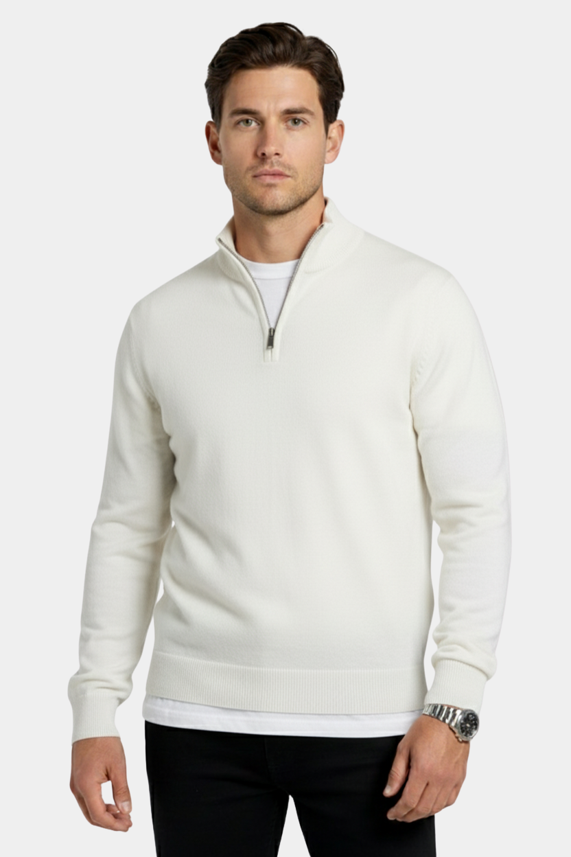 Der Metropolitan Troyer Pullover | Urbaner Luxus aus Premiumwolle