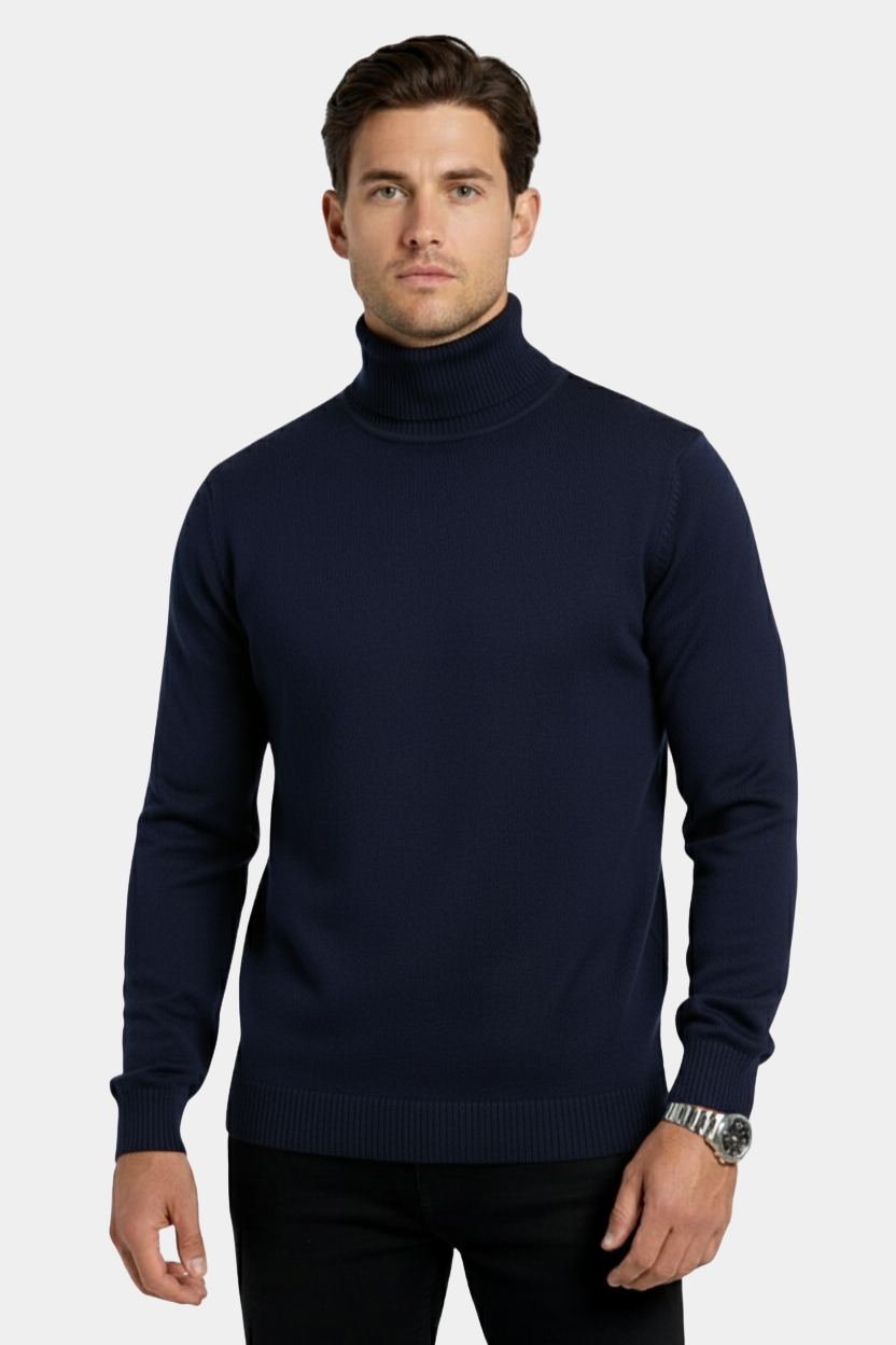 Der Kurator Rollkragenpullover | Eine Komposition aus Edlen Fasern